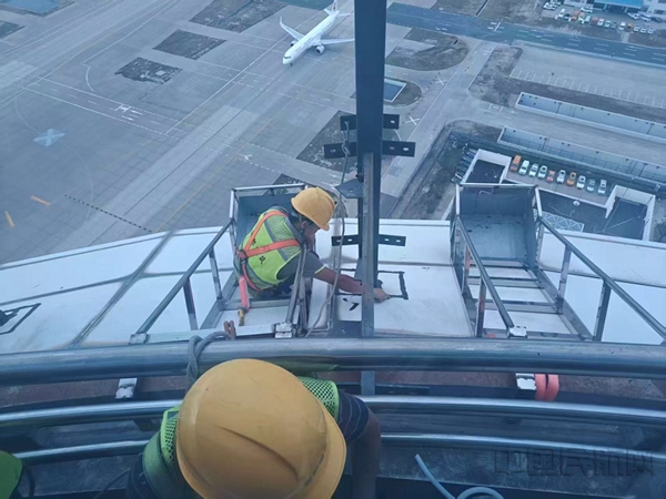 创新模式解决“无施工面”难题-华东空管局供图