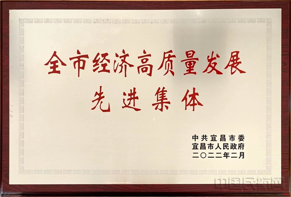 宜昌三峡机场荣获“全市经济高质量发展先进集体”荣誉23