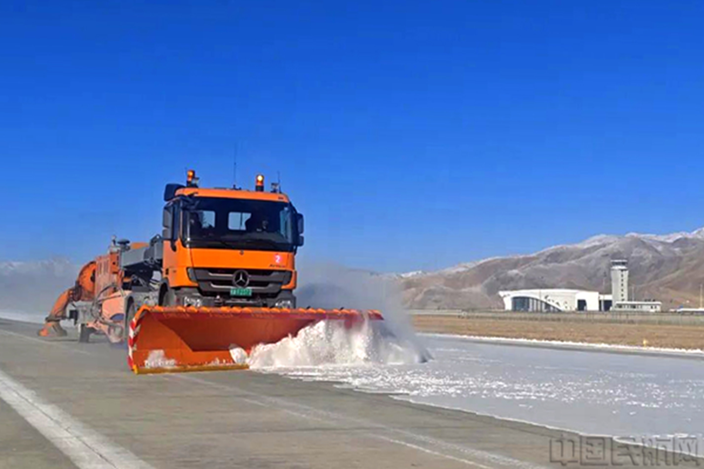 青海祁连机场 供图