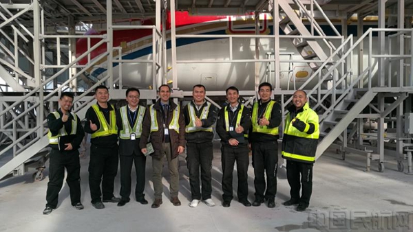 东航西北分公司整机喷漆项目通过欧洲适航官员